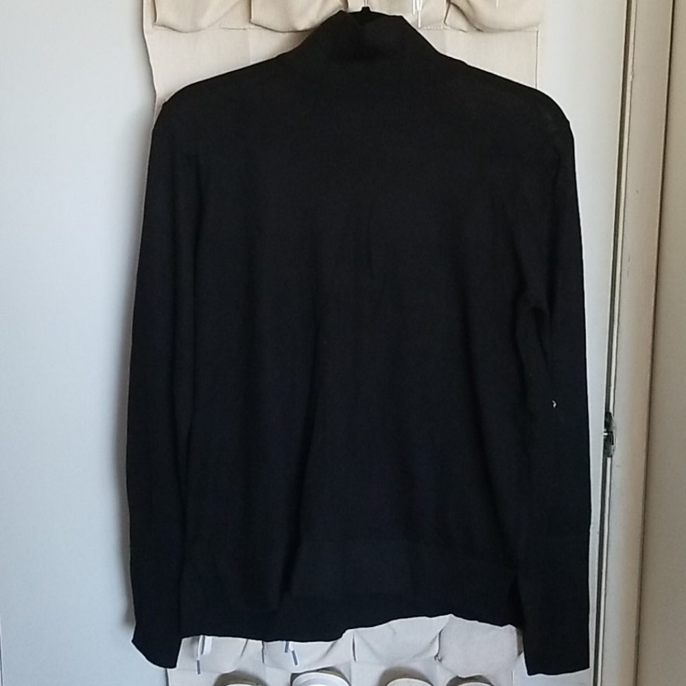 Zara black mock neck sweater